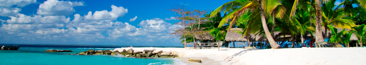 Imagen de las playas de Aruba, en El Caribe